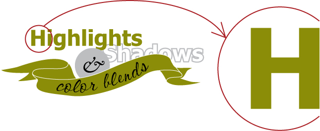 vectorizing images with color blends as line art spot color