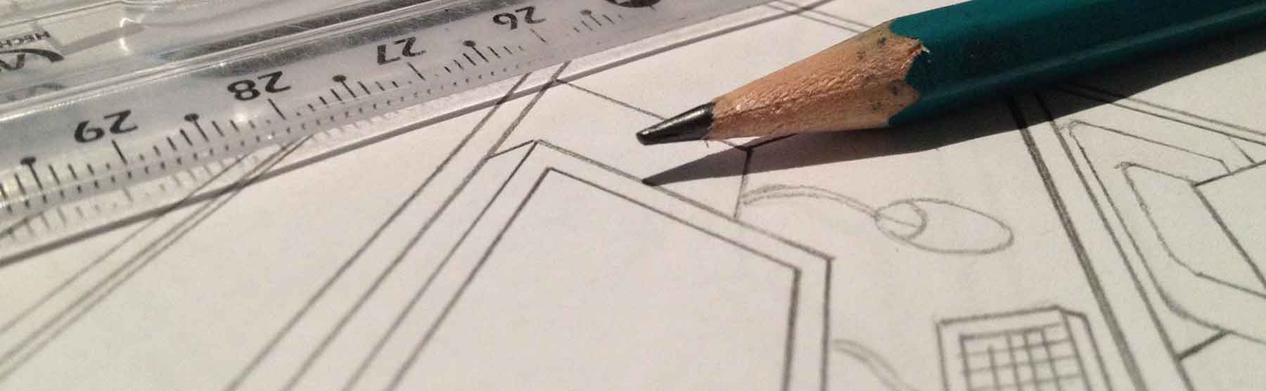 Vector line art drawings for manuals