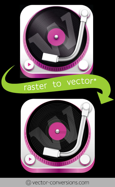 Exact copy raster to vector